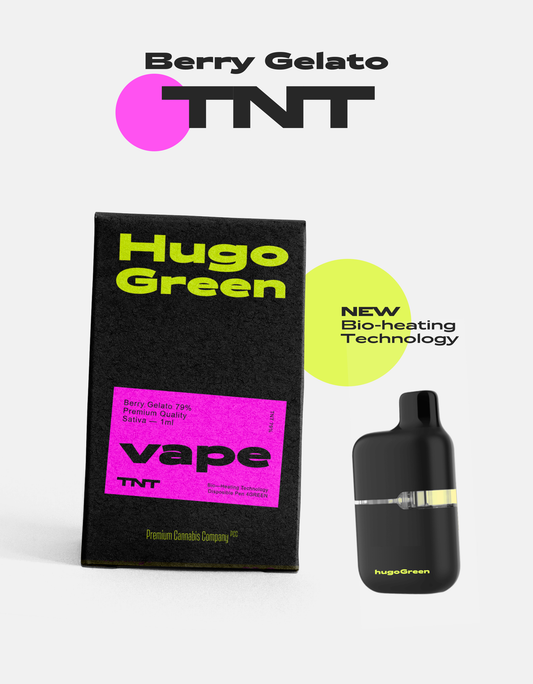 Berry Gelato - Vape TANK | TNT | Hugo Green