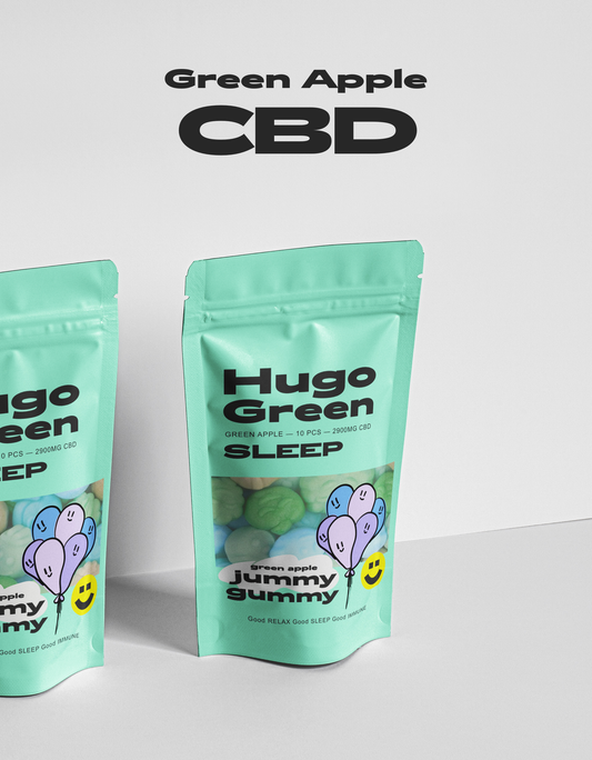 Gummies RELAX CBD - Green Apple | Hugo Green