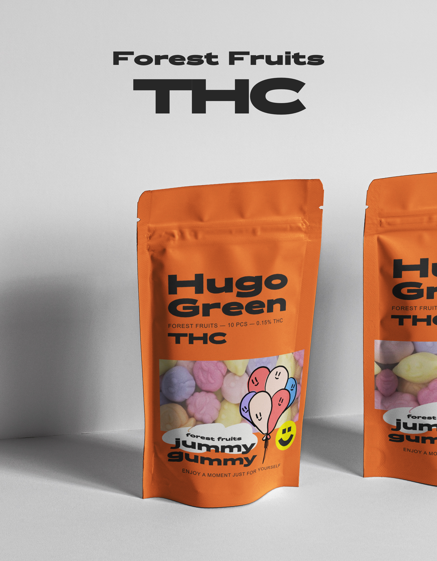 Gummies Euphoria THC 10mg - Forest Fruits | Hugo Green